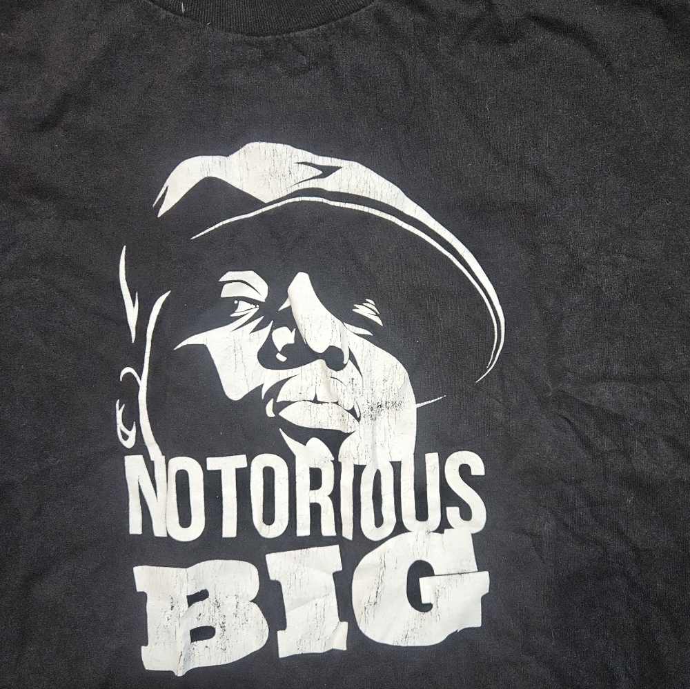 Notorious BIG Graphic Tee THC The Holy Couture Black Size Large - Picture 2 of 7